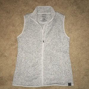 LL BEAN Sweater Fleece Vest